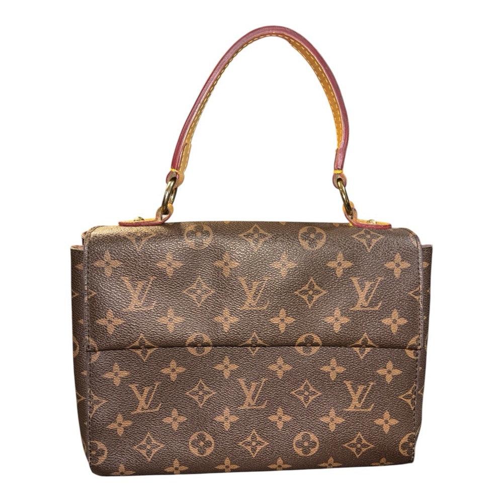 Louis Vuitton Cluny Top Handle Monogram Brown Bag